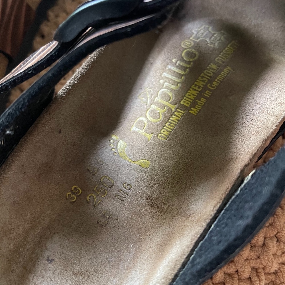 RARE PAPILLIO by Birkenstock PISA Womens Sandals in Shimmery Bronze - Picture 3 of 5